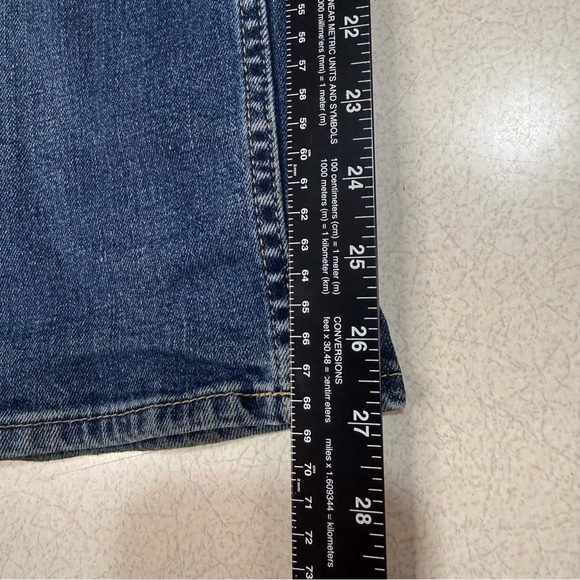 Hollister Women's Blue Denim Slim Straight Leg Jeans Medium Wash - Picture 6 of 8